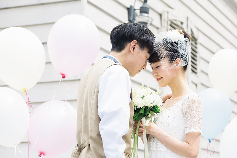 大阪府で行う結婚式などの特別な行事もバルーンにて彩ります